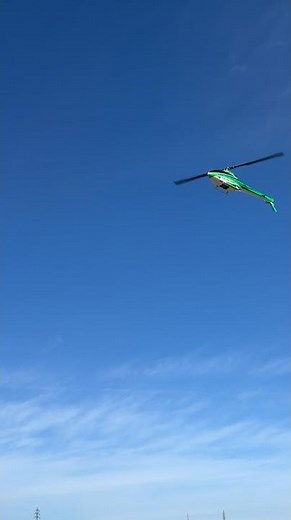 神業‼️超スローオートローテーション🚁😎#️⃣ラジコンヘリコプター#️⃣オートロテーション#️⃣神業#️⃣双葉電子工業#️⃣ラジコンヘリコプター競技