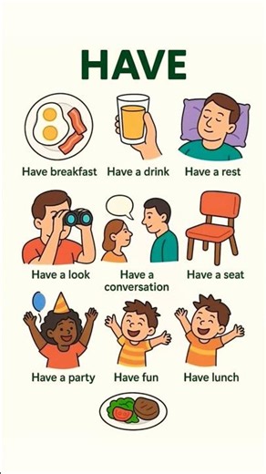 “Common Collocations with ‘Have’” 👆#shorts #ytshorts #viralshort