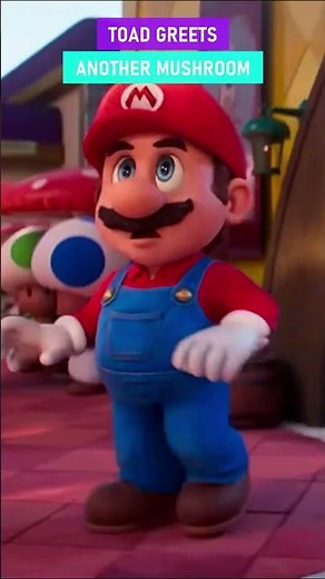 TOADETTE APPEARS IN THE SUPER MARIO BROS. MOVIE #mariobros #illumination #didyouknow