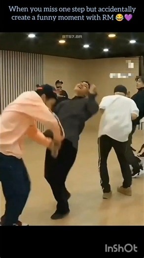 V’s Dance Move Took An Unexpected Turn During Practice 😆