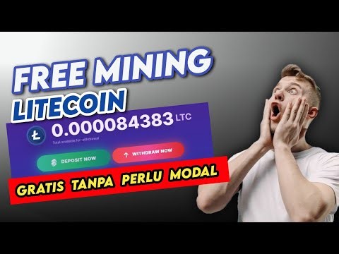 Free MINING LITECOIN GRATIS TANPA PERLU MODAL BISA WITHDRAW - Penghasil Saldo Faucetpay