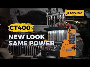 AUTOOL CT400 New Look! | Updated Injector Cleaner & Tester Revealed