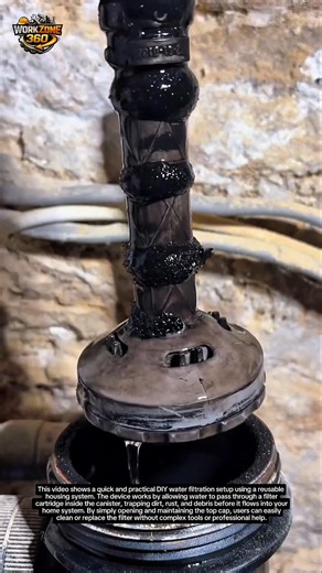DIY Water Filter Hack That Saves Time & Money 💧🔧 | Smart Plumbing Trick for Homeowners