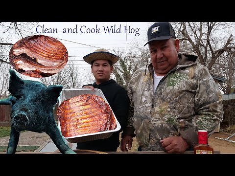 How to Smoked BBQ Wild Hog Ribs Recipe