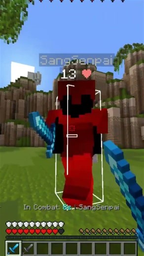 Minecraft Hitsync #1 #hitsync #minecraft #shorts #pvp