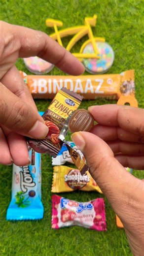 4 Toffee & tornuttee & bindazz & yelww cycle #shorts #sweet #yummy #trending