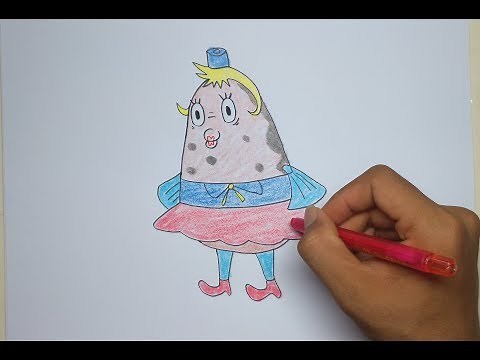 How to Draw Mrs. Puff from Spongebob