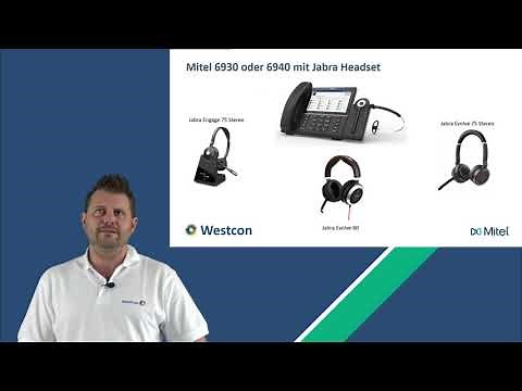 Mitel Telefone mit Jabra Headsets- eine gute Kombination