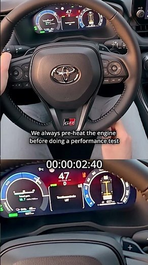 Toyota RAV4 GR (2025) 0-100 EV ONLY Performance Test # #carreview #automobile #toyota #rav4 #car