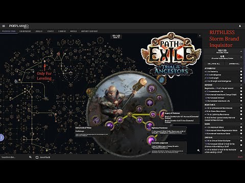Path of Exile 3.22 - RUTHLESS Starter Build - Brand Inquisitor