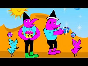 Yo gabba gabba birthday cake here you ya