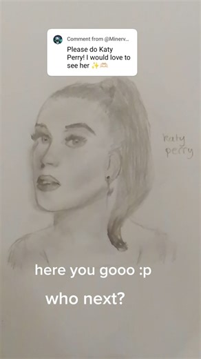 Katy Perry Drawing #katyperry #drawing #sketching #artist #shorts
