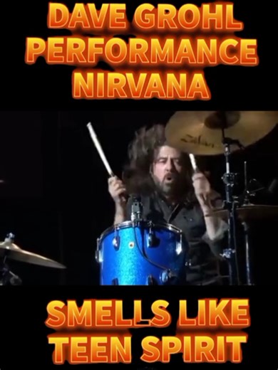 Dave Grohl's Inspiring Performance of Smells Like Teen Spirit