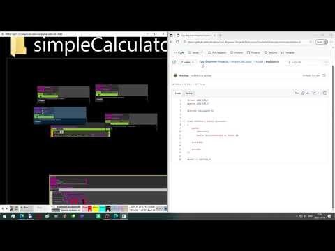 Experimental DLang IDE - Small example project: SimpleCalculator
