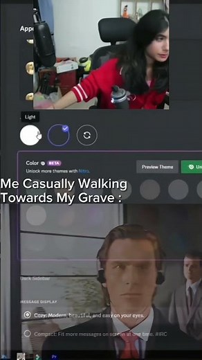 Trying the cursed discord setting