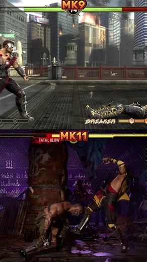 KANO X Ray Comparison ⚔️ MK9 vs MK11 | Brutal Finish 💀🔥