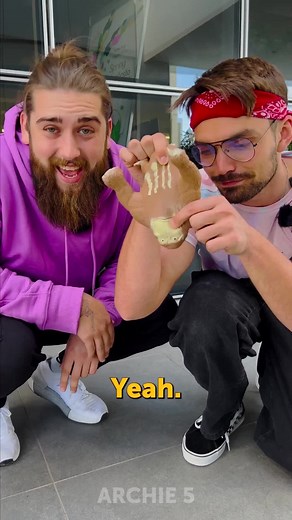 Archie5 on Instagram: "CRAZY egg trick and new repair hack are tested by our team!🥚🤯 #archie5 #experiment #testing"