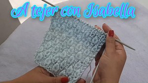 89K views · 967 reactions | Hojas en Relieve tejidas con dos agujas,...