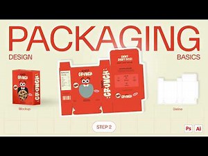 Product Packaging Design Tutorial | Designing on Dielines (Part 2)