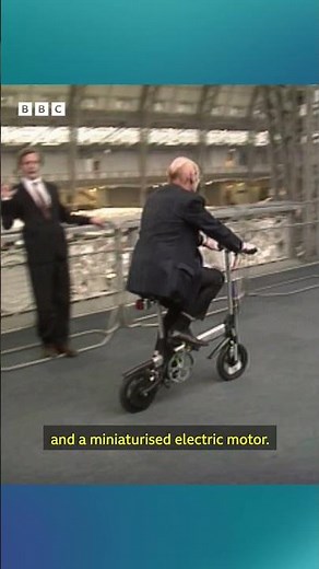 1992: Sinclair ZIKE - Transport of the Future? | BBC News | Retro Transport | BBC Archive