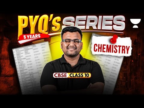 Chemistry 5 Years PYQs | Class 10 Chemistry Preboards 2026 | Kumar Sir