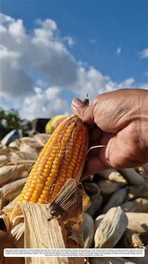 Corn Husking: How Hand Peeling Turns Dried Husks Into Golden Kernels