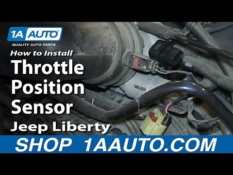 How To Replace Throttle Position Sensor 02-06 Jeep Liberty