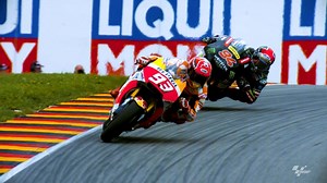 1M views · 1K shares | A new challenger emerges: he may have lost the race to Marquez, but Jonas Folger won the hearts of a nation... This was the 2017 #GermanGP! | MotoGP | Facebook