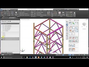 ADVANCE STEEL 2019 TUTORIAL/27/ATTACH ELEMENTS TO A LEVEL-DW