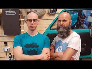 Old School Italian Barber - Head and Face shave - hot towel and massage - ASMR intentional