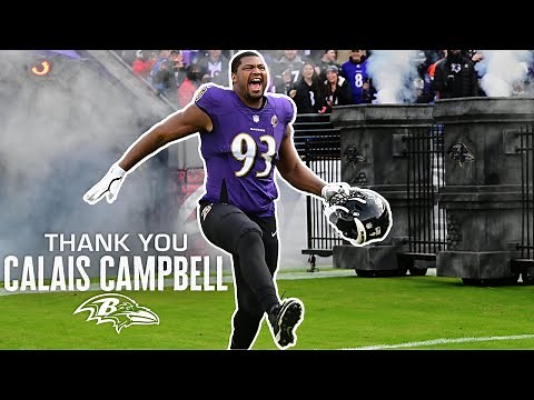 Best Calais Campbell Moments | Baltimore Ravens