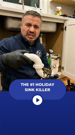 Plumbing Service Canada on Instagram: "Did yesterday’s turkey dinner accidentally destroy your kitchen plumbing? It happens every single Boxing Day. You or a helpful guest poured hot grease, gravy, or oil down the kitchen sink thinking it would just wash away. The problem is that once that fat cools down deep inside your pipes, it turns into a solid block of concrete that no amount of hot water can melt. This creates a stubborn blockage that traps food scraps and causes that nasty backup you are