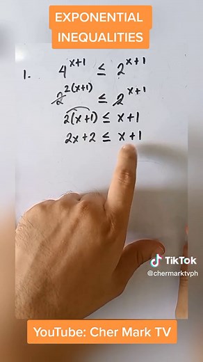 Solving Exponential Inequalities Tutorial | General Mathematics Lesson