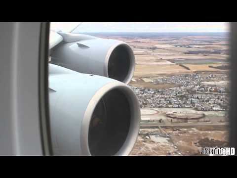 Lufthansa A380 EMERGENCY LANDING in Edmonton