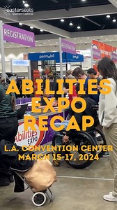 Let's explore some highlights from this year's Abilities Expo at the Los Angeles Convention Center! Easterseals enjoyed hosting a booth, joined by our Peer-to-Peer social group participants who had a blast volunteering. Take a look! #AbilitiesExpo #DisabilityInclusion | Easterseals SoCal