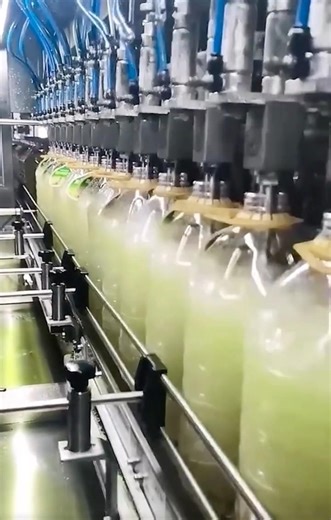 Automatic Edible Oil Bottle Filling Line