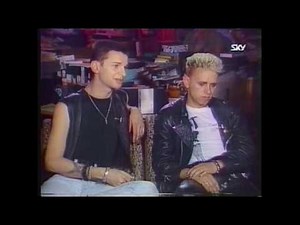 Depeche Mode - Interview & Clips New Music Show 1991