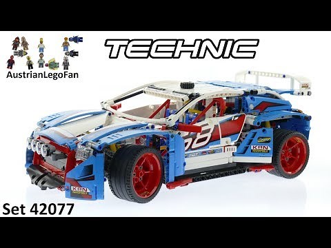Lego Technic 42077 Rally Car - Lego Speed Build Review