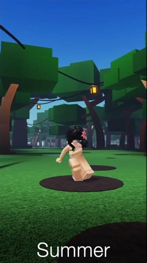 Roblox 4 Seasons Outfit Swap ❄️ 🌸☀️🍂 | Avatar Style Vibes