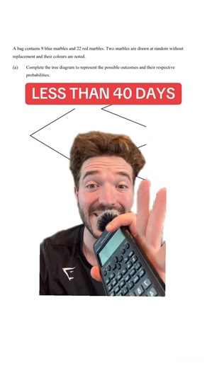 Rubix Learning on Instagram: "Less than 40 days to go, can you answer this year 12 mathematics probability tree diagram question? #math #study #exam #studytips #stem #school #student"