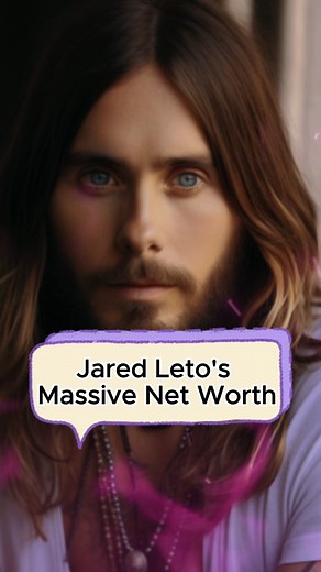 Jared Leto's Massive Net Worth: Here's How The Singer And Actor Amassed His Wealth. #JaredLeto | LifeMadison
