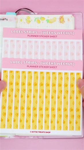 Let's Setup my Hobonichi Weeks! 🍋🍋🍋