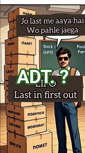 what is ADT in data structure? #adt #datastructure #ankitsir #education #programming