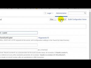 How to delete a build configuration in TeamCity