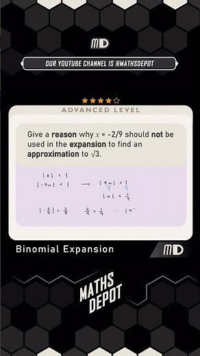 BINOMIAL EXPANSION | 2024 | PURE Maths 1 | 9MAO/01 #mathtutorial #maths #mathematics #mathhelp