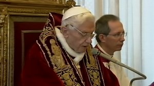 Pope Benedict XVI's Resignation Announcement
