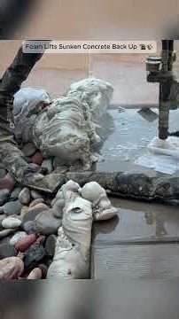 Sunken Concrete Lifted Back With Foam 🏗️✨