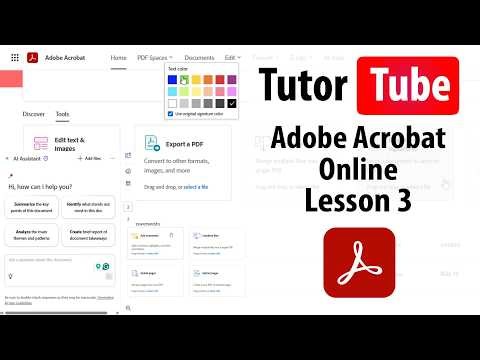 Adobe Acrobat Online - Lesson 3 - Opening and Viewing PDF Documents