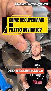 Come ripristino un filetto rovinato in meno di 60 secondi #helicoil | il.metalmeccanico.di.merda