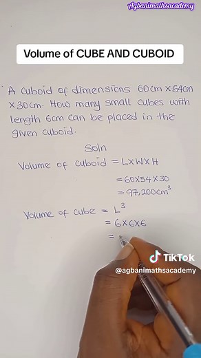 Calculating Volume of Cube and Cuboid | Math Tutorial